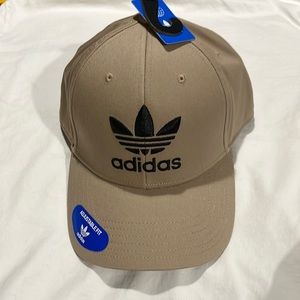 Tan/Brown Adidas Unisex hat